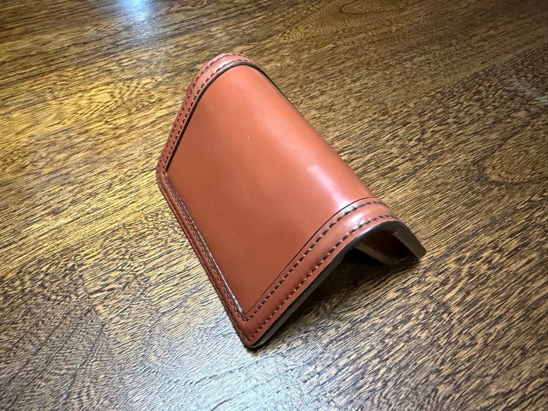 フラットヘッド　コードバン　名刺入れ