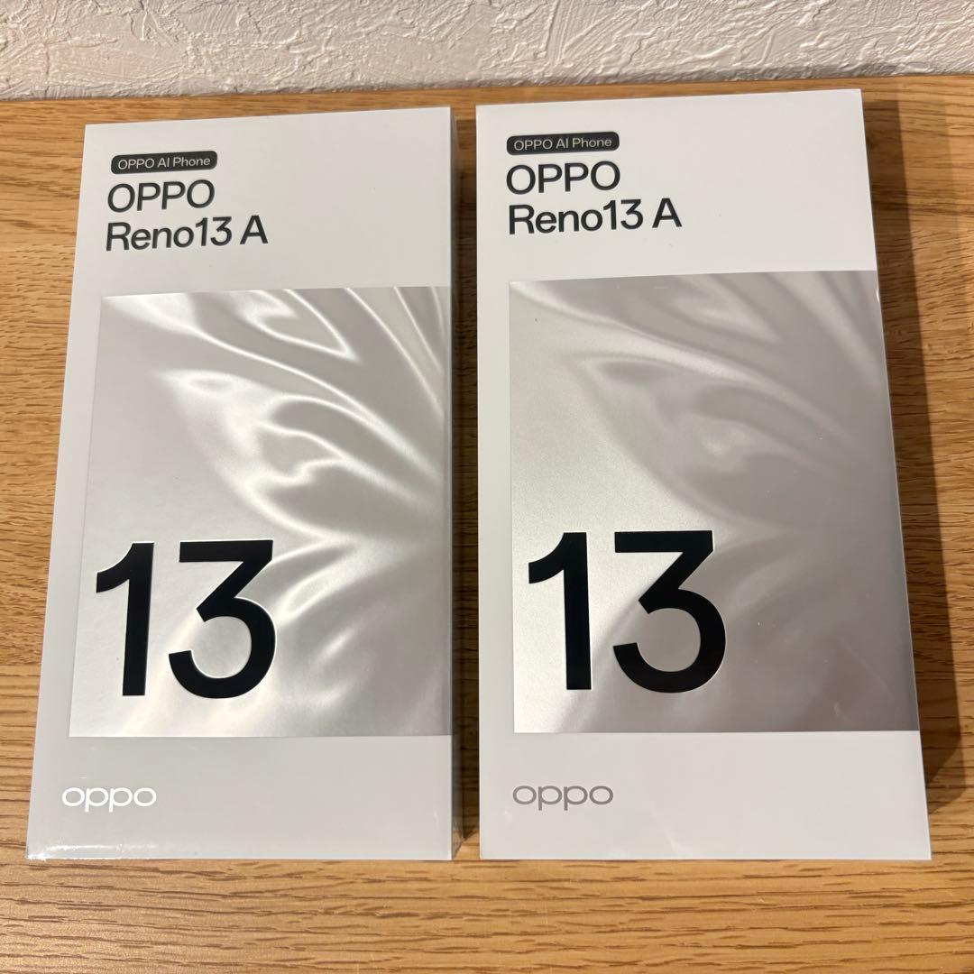 OPPO Reno13 Aルミナスネイビー 新品未使用品 2台セット