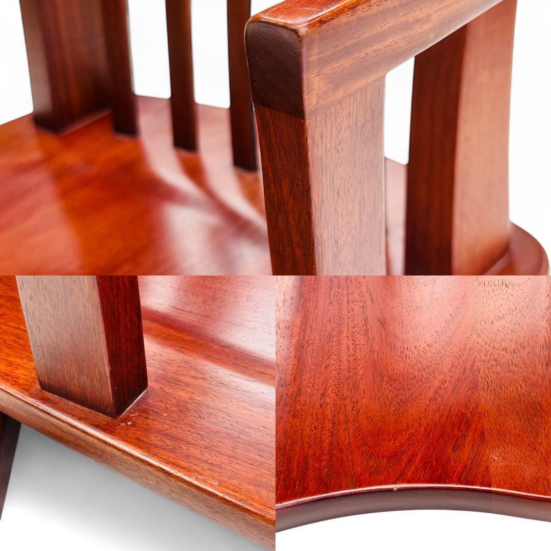 【良品】 大塚家具 ローチェア 回転式 座椅子 和風 モダン 天然木 2