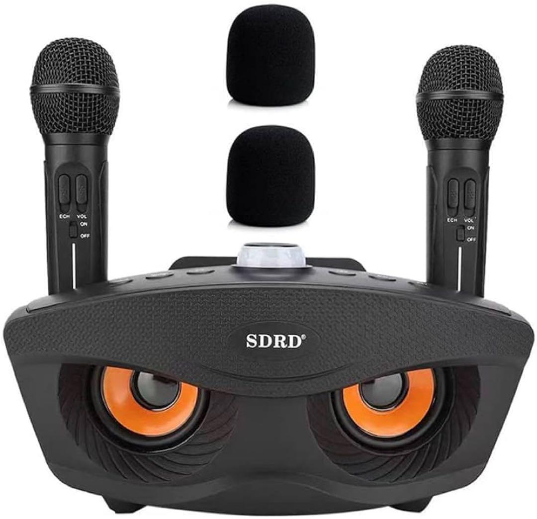 Bluetoothカラオケマイク ワイヤレス 多機能 ノイズキャンセリング