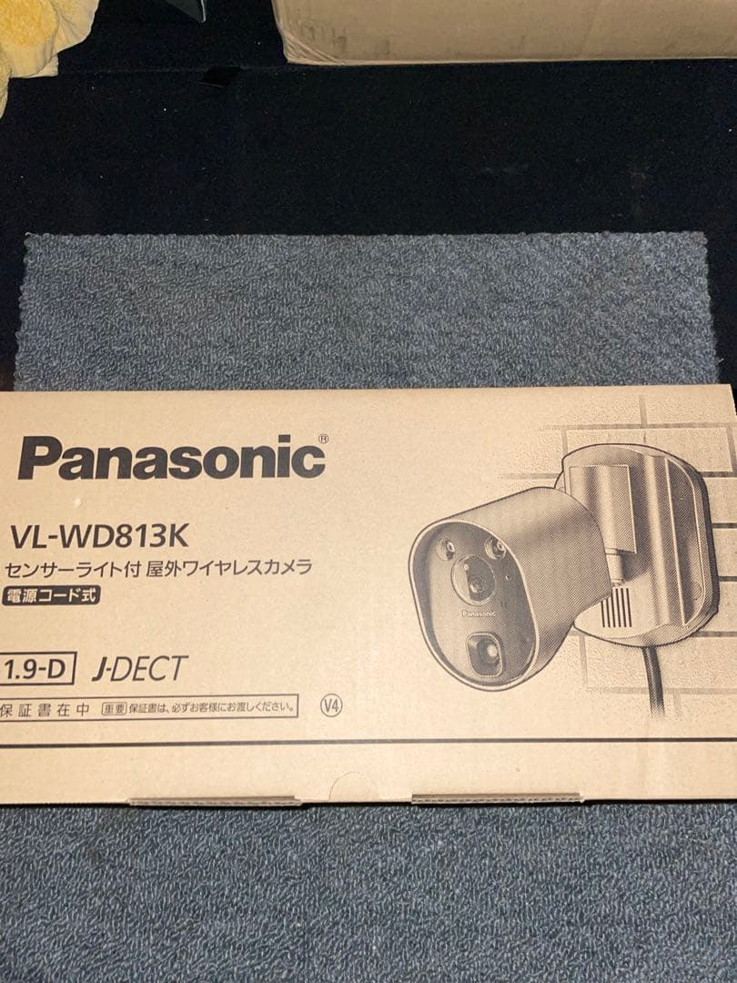 Panasonic VL-WD813K 屋外用ワイヤレスカメラ