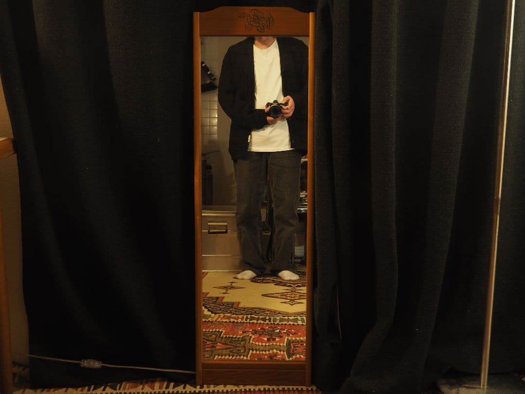 【値引中】レトロフルレングスミラー