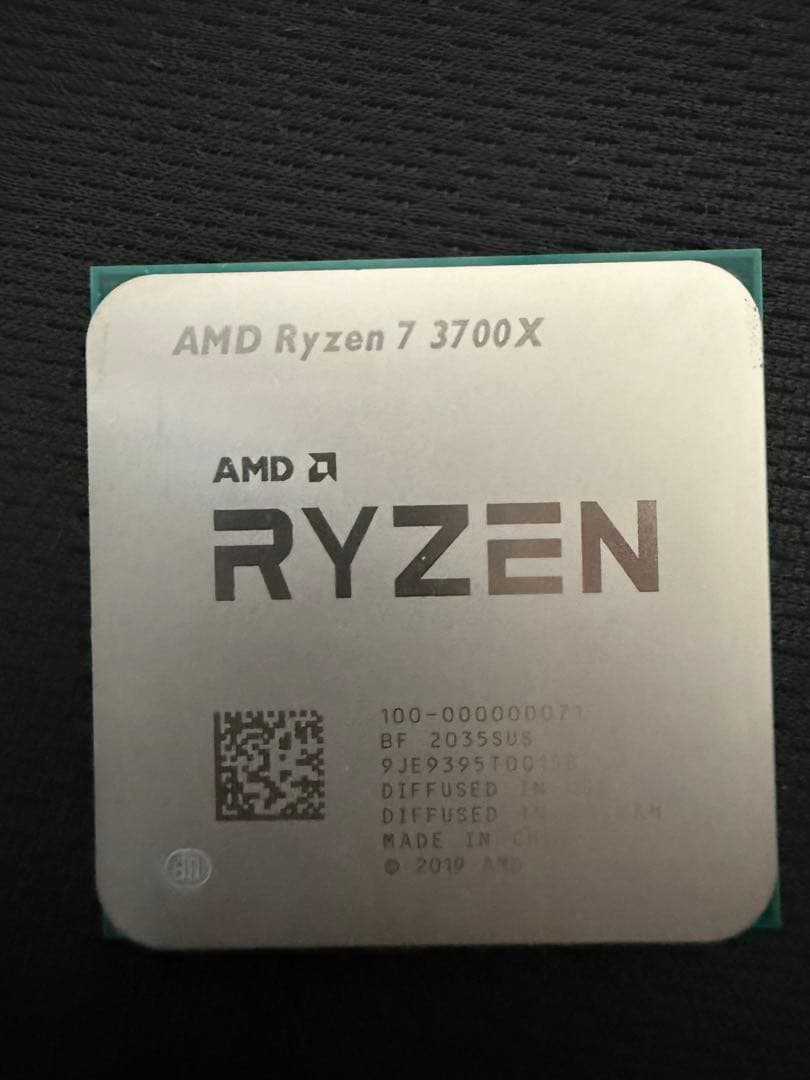 [動作確認済] AMD Ryzen 7 3700X