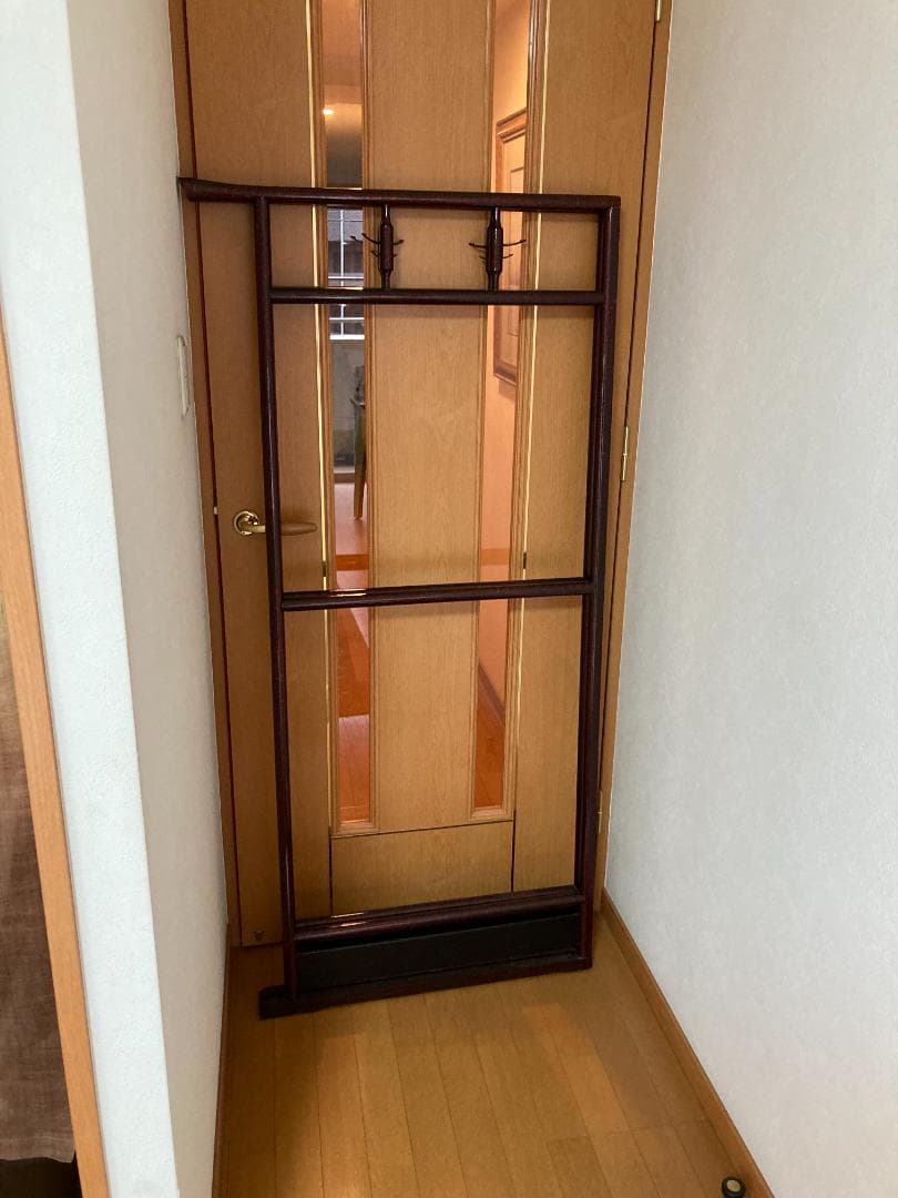 引き取り対応可能　和風　ハンガーラック