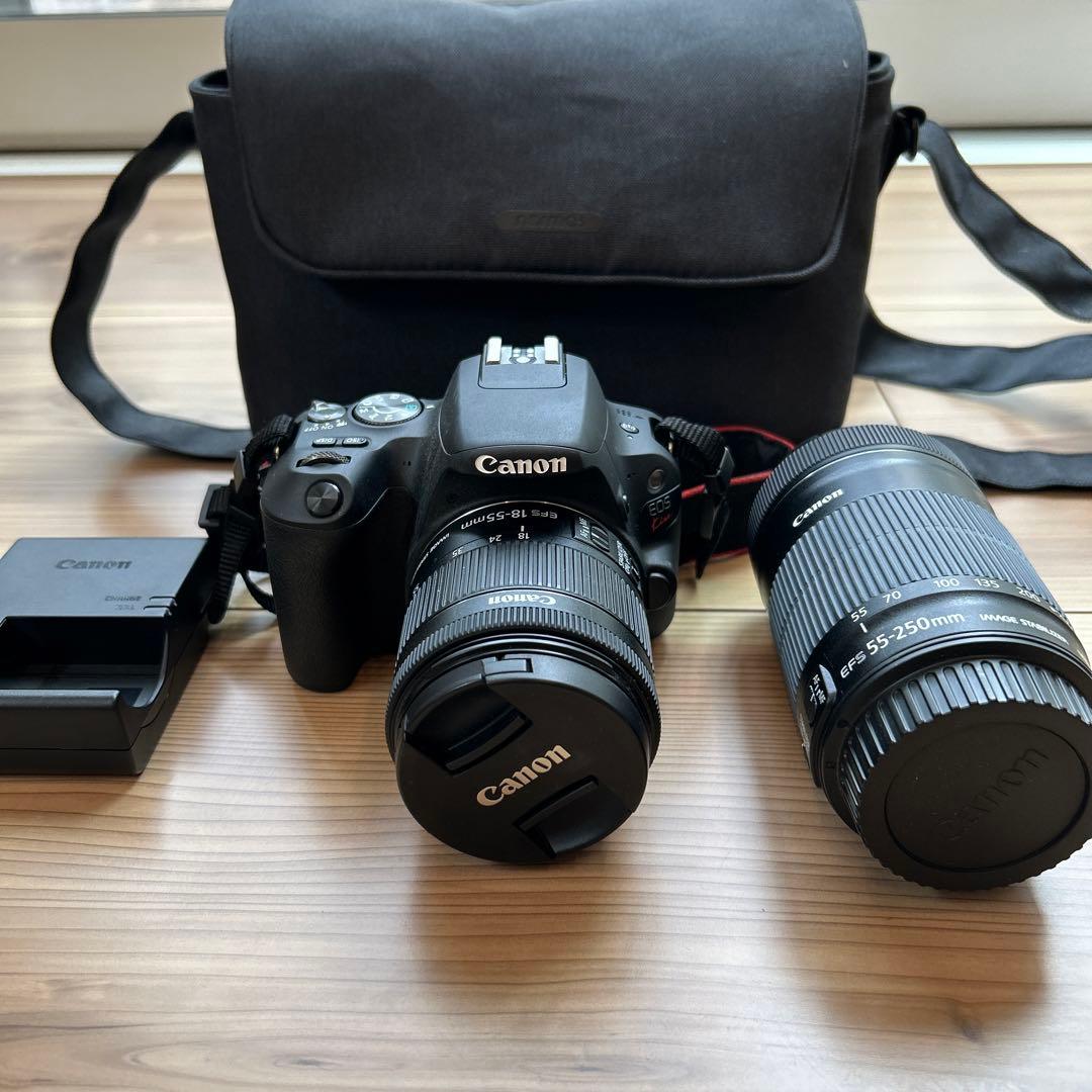 Canon EOS Kiss X9 ダブルレンズセット バッテリー付き