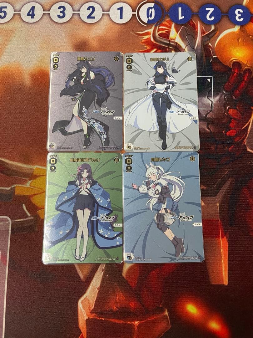 ウィクロス　ルリグ4枚セット