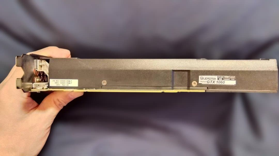 Leadtek WinFast GTX1060 6GB 動作確認済み