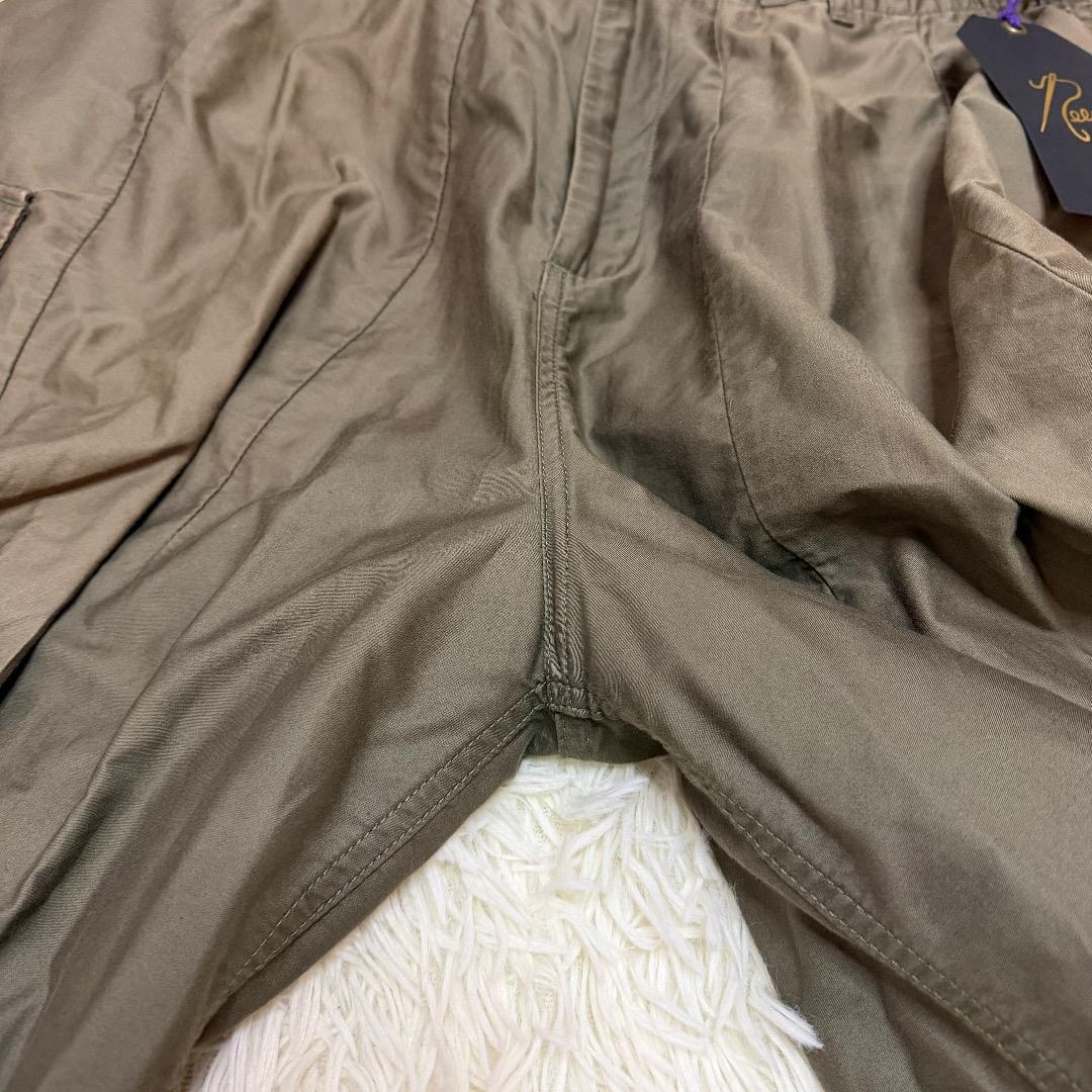 Needles ニードルス カーゴパンツ Mサイズ オリーブ ドローコード付き