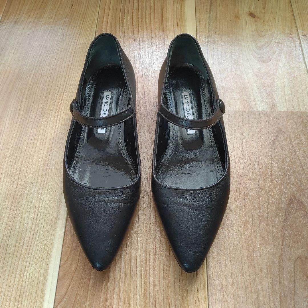 マノロブラニク メリージェーン フラット