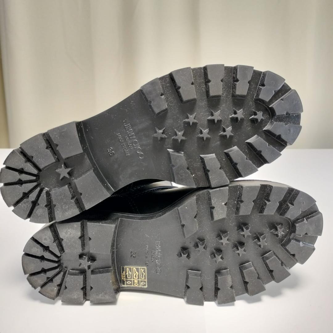 ⑲ JIMMY CHOO ジミーチュウ レインブーツ 36 23cm