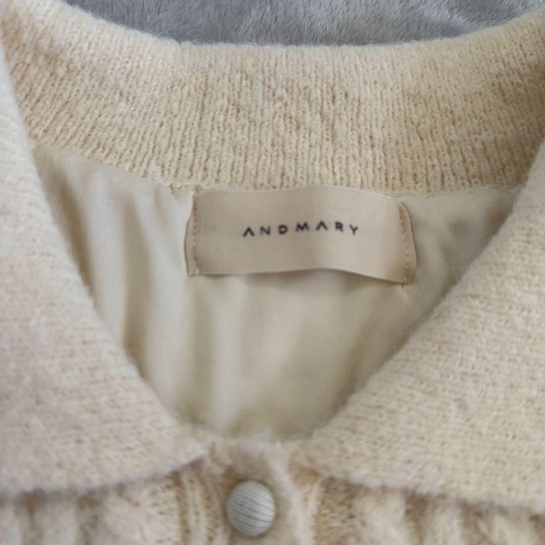 ワンピース andmary Dada cable set up ivory