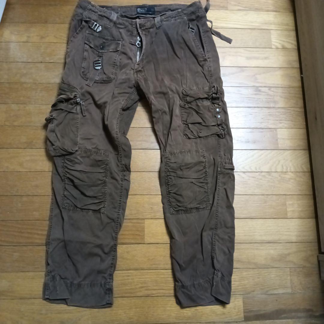 ポロラルフローレン カーゴパンツ 36/30 90s