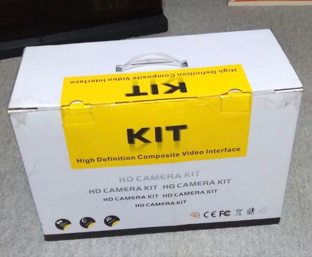 4CH フルハイビジョン　屋外型防犯カメラセット　AHDカメラ4台　レコーダー付