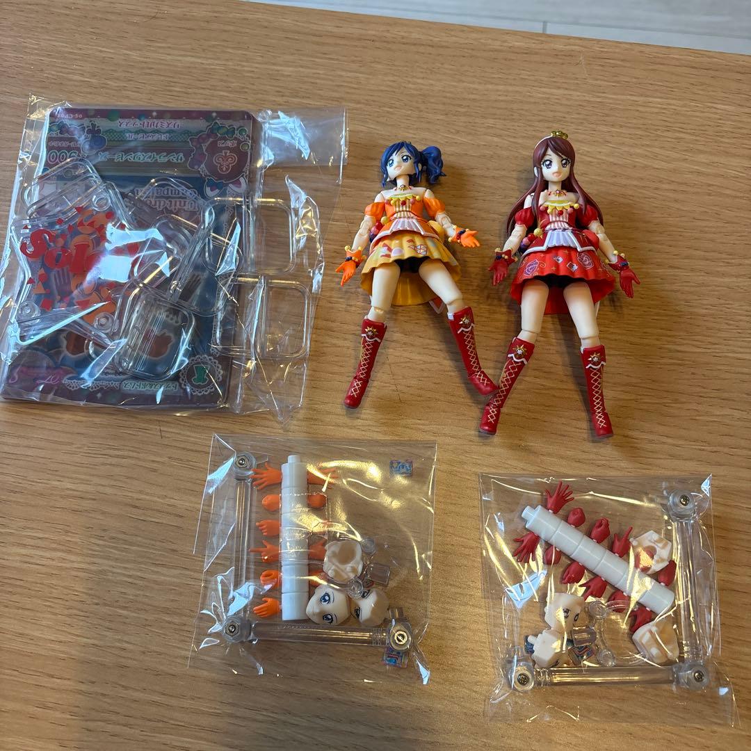 S.H.Figuarts 霧矢あおい、紫吹蘭(ソレイユver.) アイカツ！