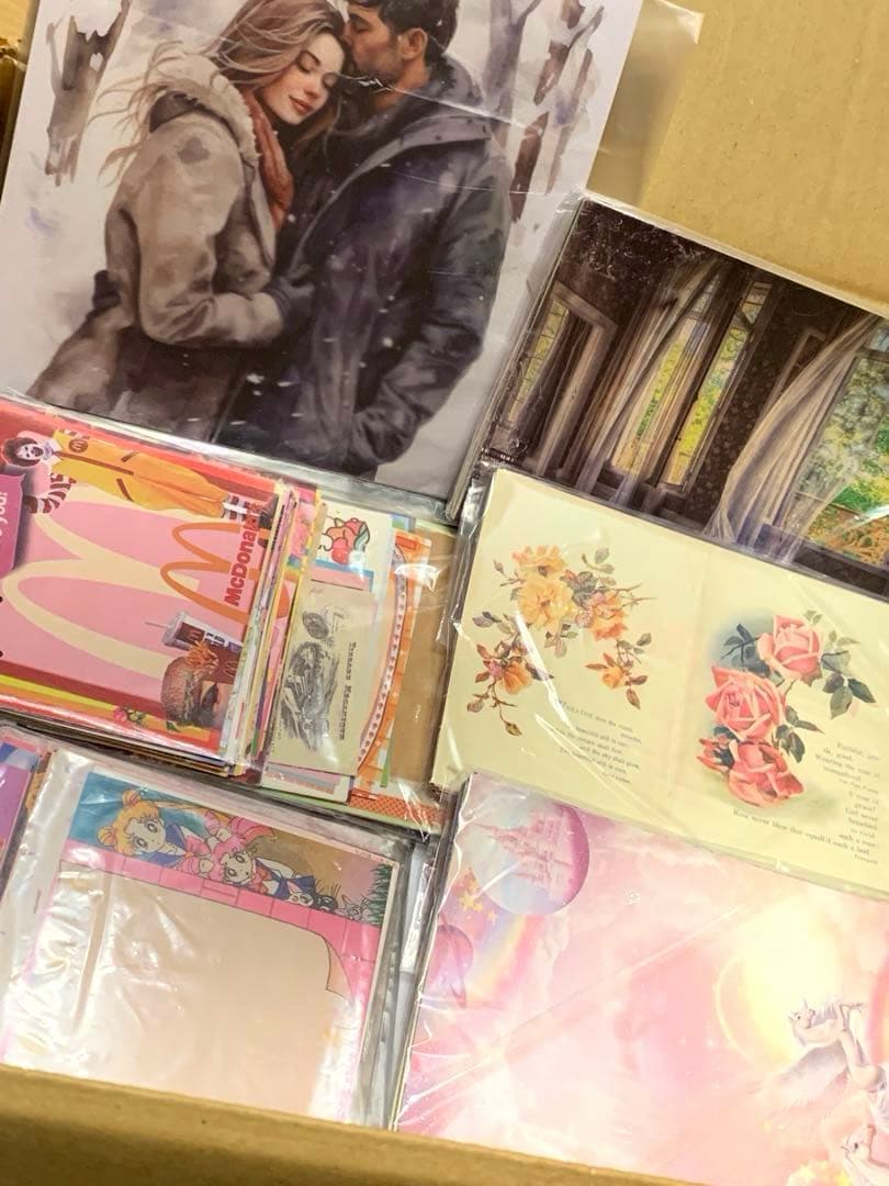 専用★ 【A】コラージュ素材や雑貨など大量！紙もの ステッカー マステ