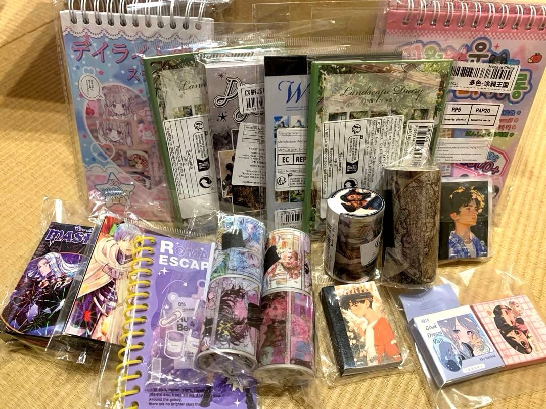 専用★ 【A】コラージュ素材や雑貨など大量！紙もの ステッカー マステ