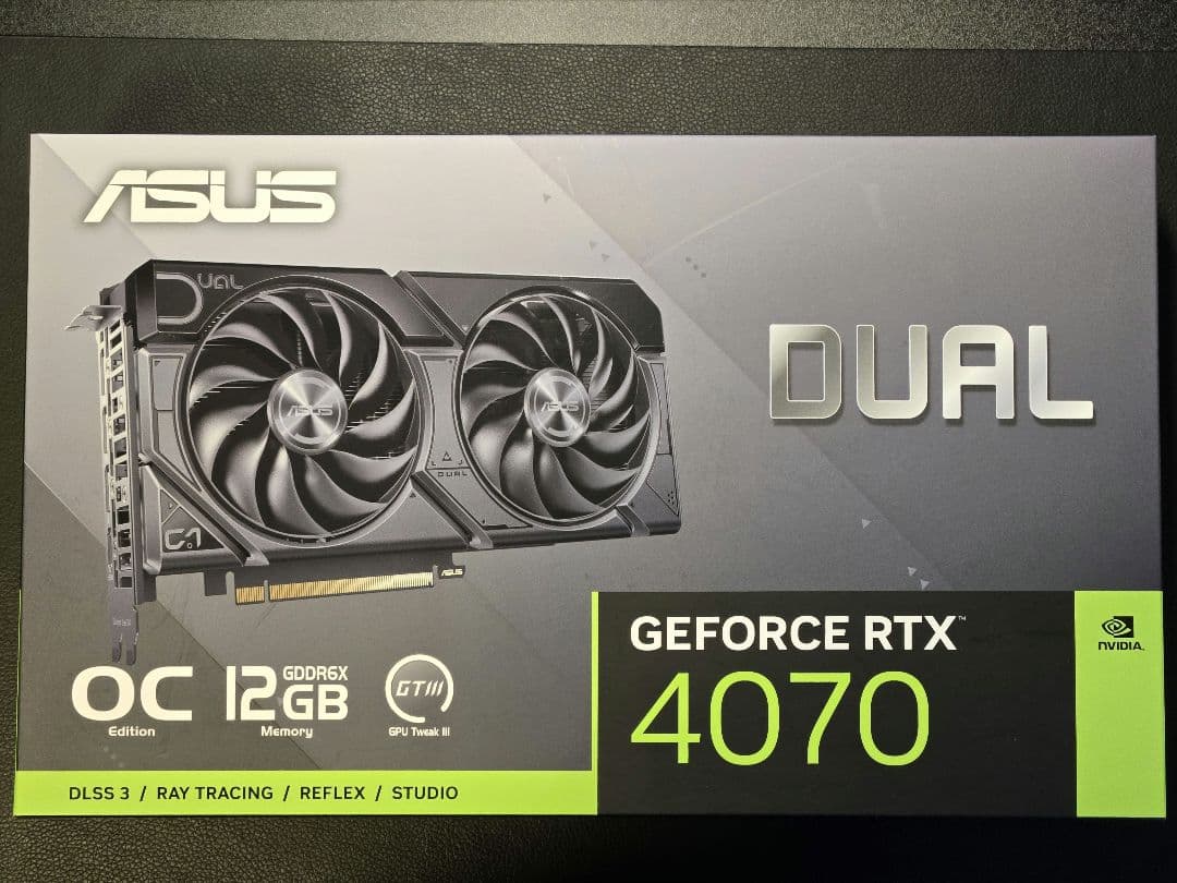 グラフィックボード・グラボ・ビデオカード ASUS GeForce RTX 4070 OC 12GB