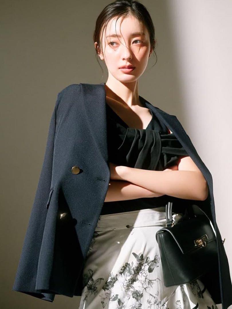 SNIDEL スナイデル ダブルブレストテーラードジャケット