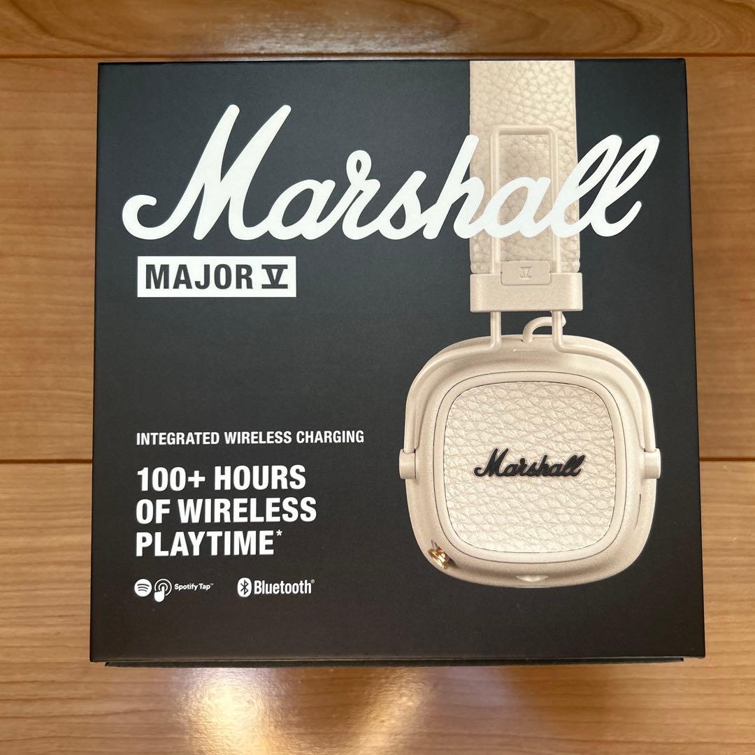 Marshall ヘッドホン　クリーム