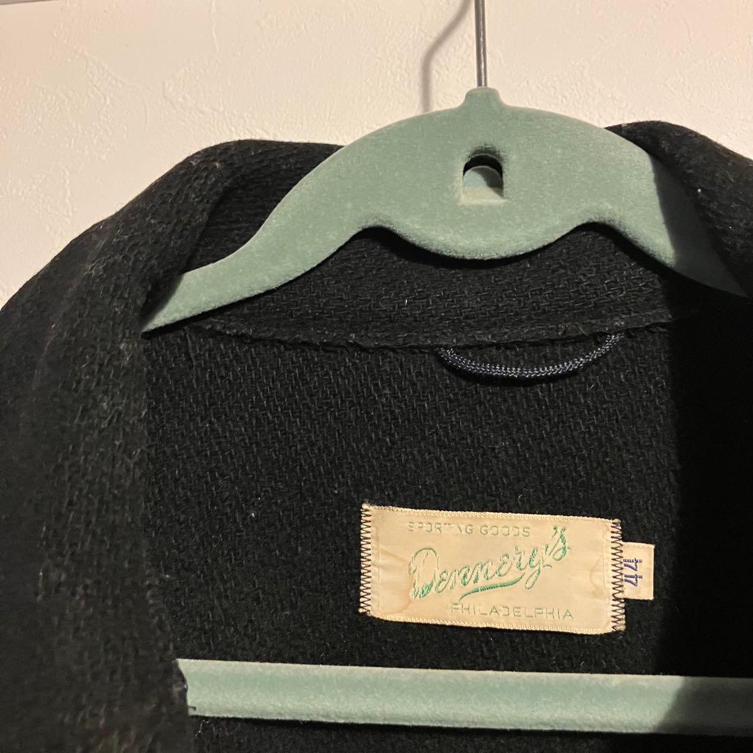 [希少] 60s ウール　スタジャン　コート