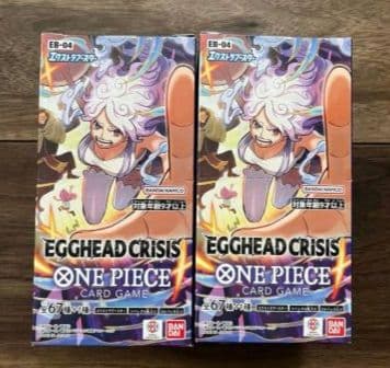 ☆新品未開封☆ ONE PIECEカード EGGHEAD CRISIS 2BOX