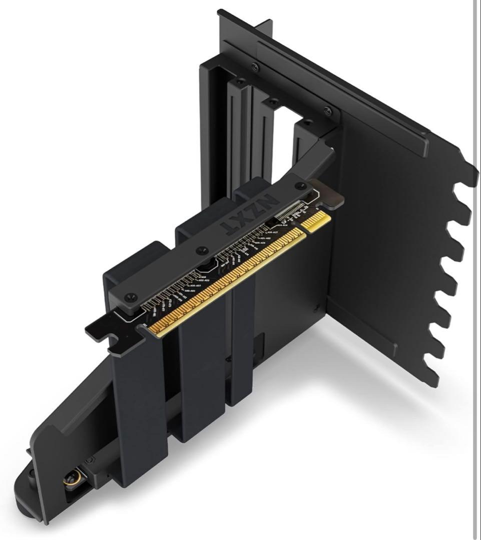 NZXT 垂直型GPUホルダー&ライザーケーブル(PCIE4.0 x 16) 黒