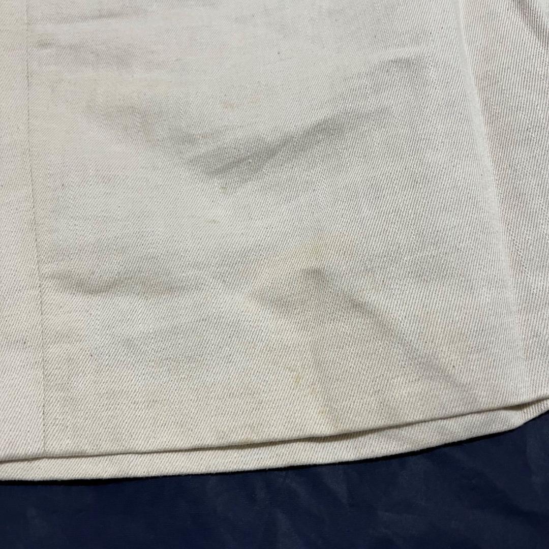 エルメス マルジェラ期 コットン×リネン センタープレス ショートパンツ S相当