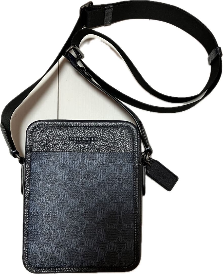 COACH コーチ サリバン クロスボディ バッグ・シグネチャー キャンバス