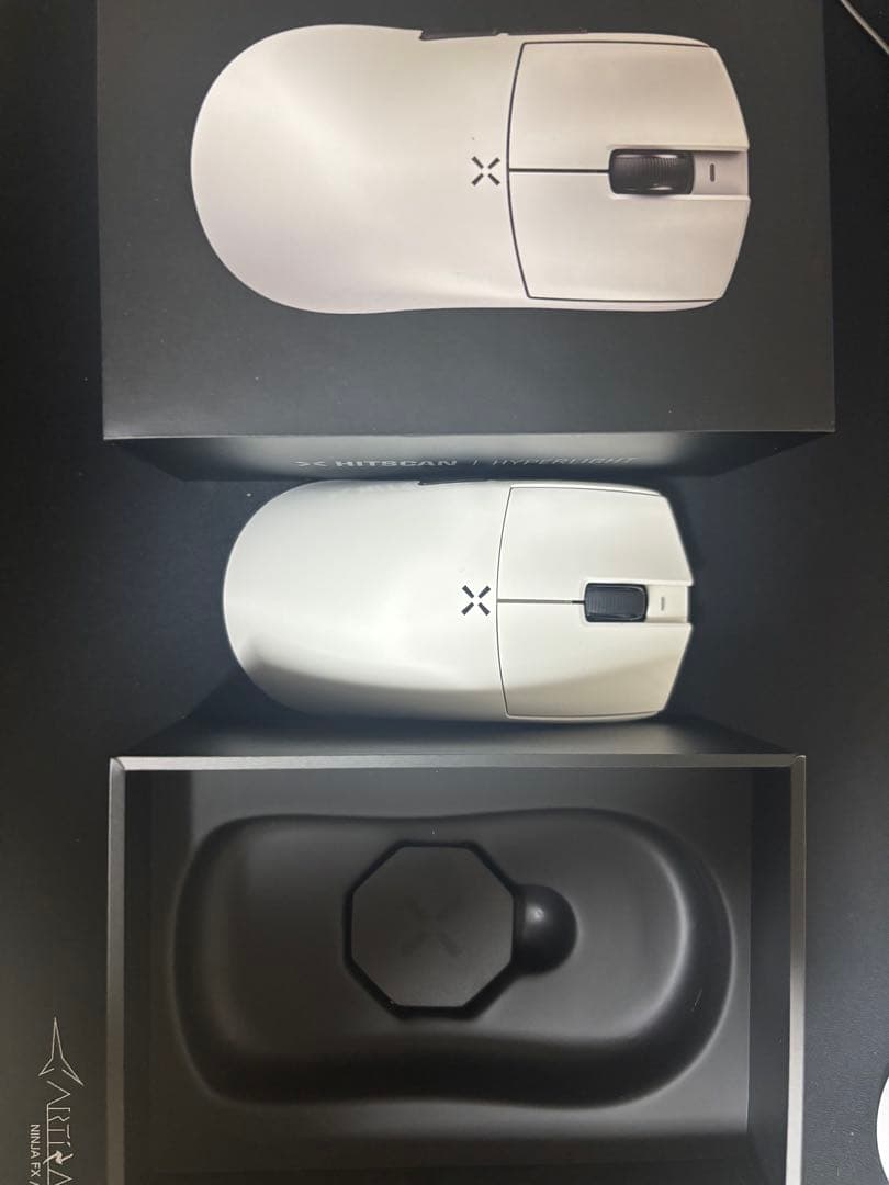 HITSCAN HYPERLIGHT マウス 本体 ホワイト