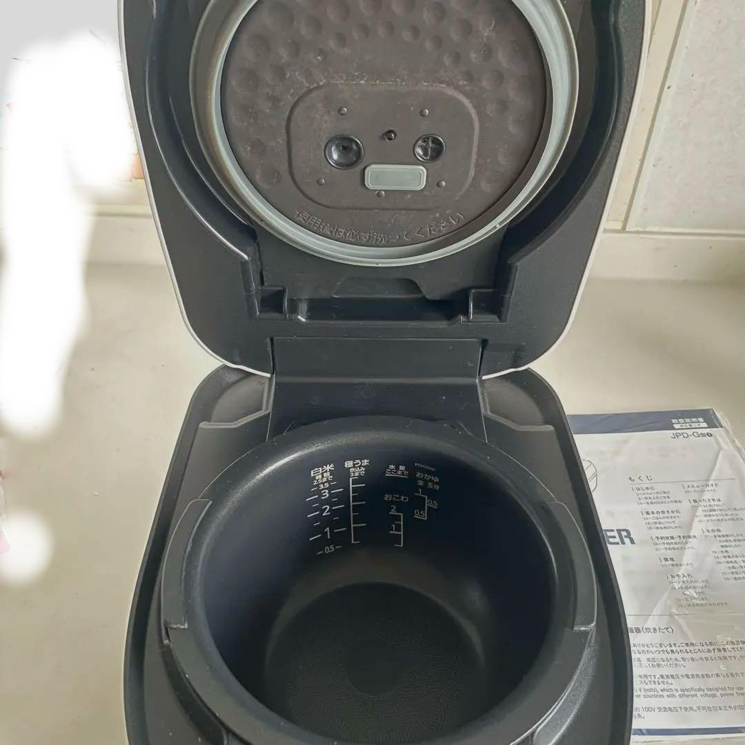 タイガー 圧力IH炊飯器 ご泡火炊きJPD-G060 3.5合 2025年製