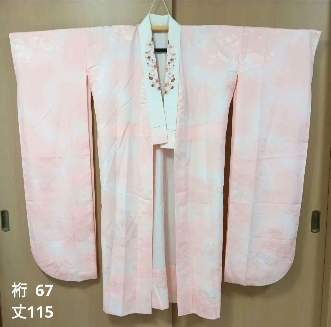 ✳️新春お値下げ✳️正絹　袷　振袖長襦袢 FS010　振袖　長襦袢　刺繍半衿