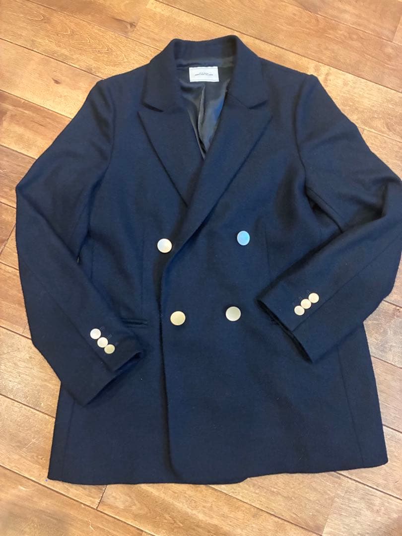 Greed グリード ダブル ジャケット ウォッシャブル　　ネイビー36