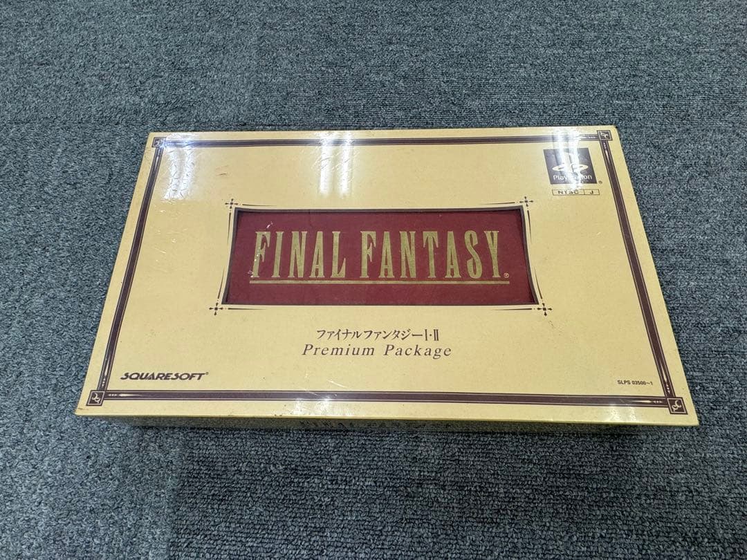 ファイナルファンタジーI・II プレミアムパッケージ　プレイステーションソフト