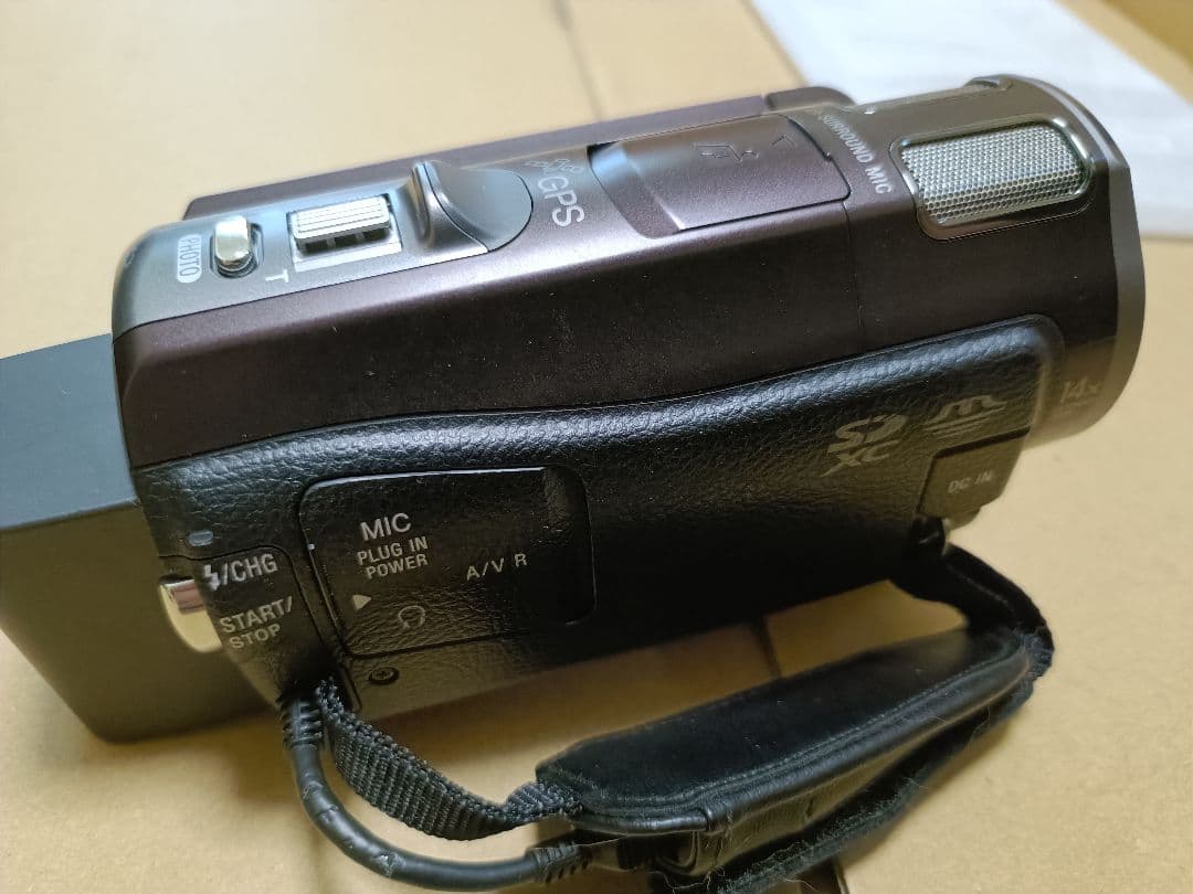 SONY HDR-CX405 ビデオカメラ本体 GP-VPT1三脚機能付グリップ