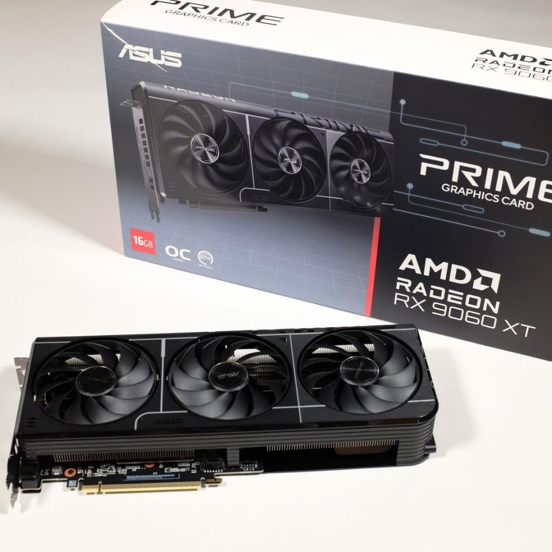 グラフィックボード・グラボ・ビデオカード ASUS PRIME RX 9060XT 16GB GDDR6 OC