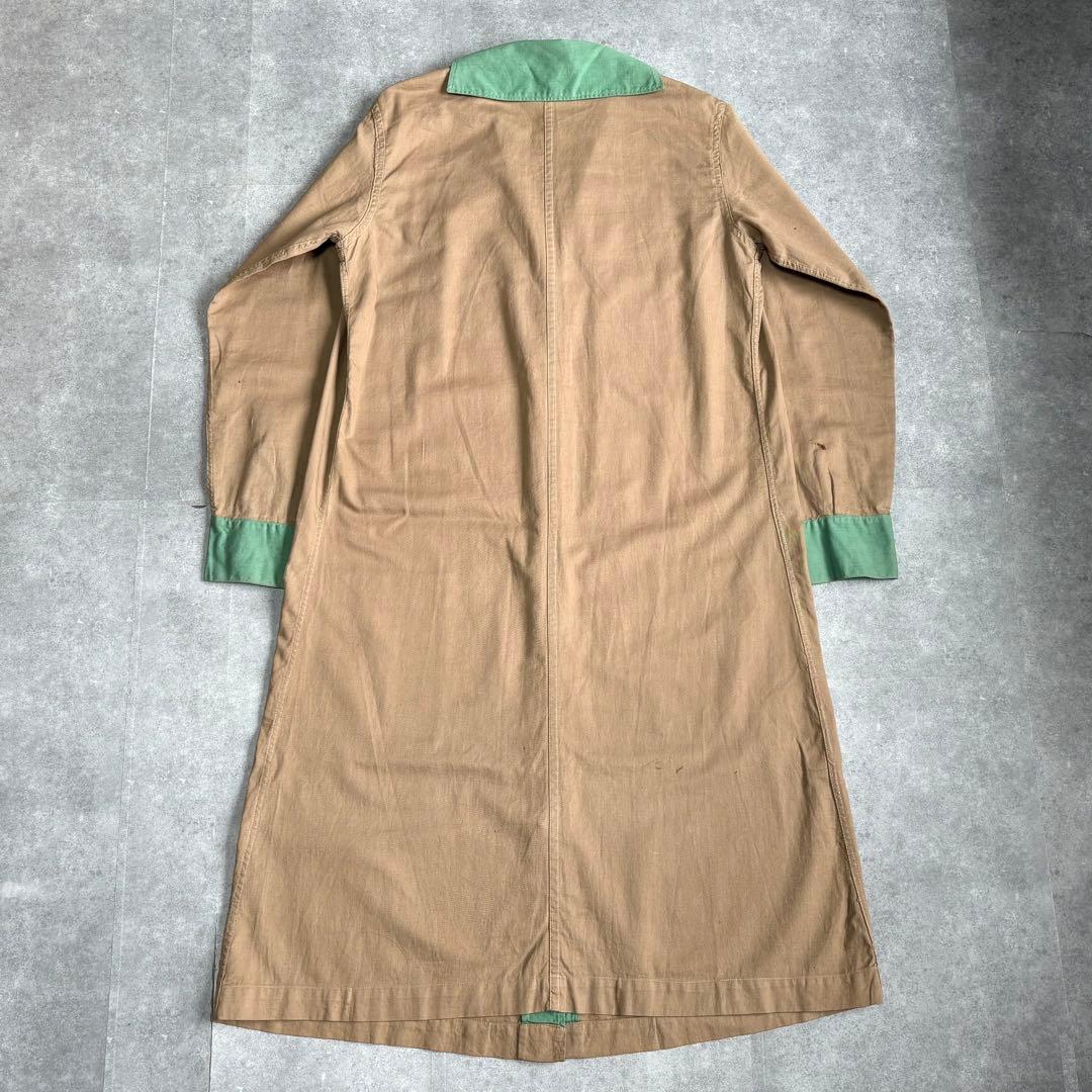 30s Pool’s チェンジボタン ショップコート ダスター アトリエコート