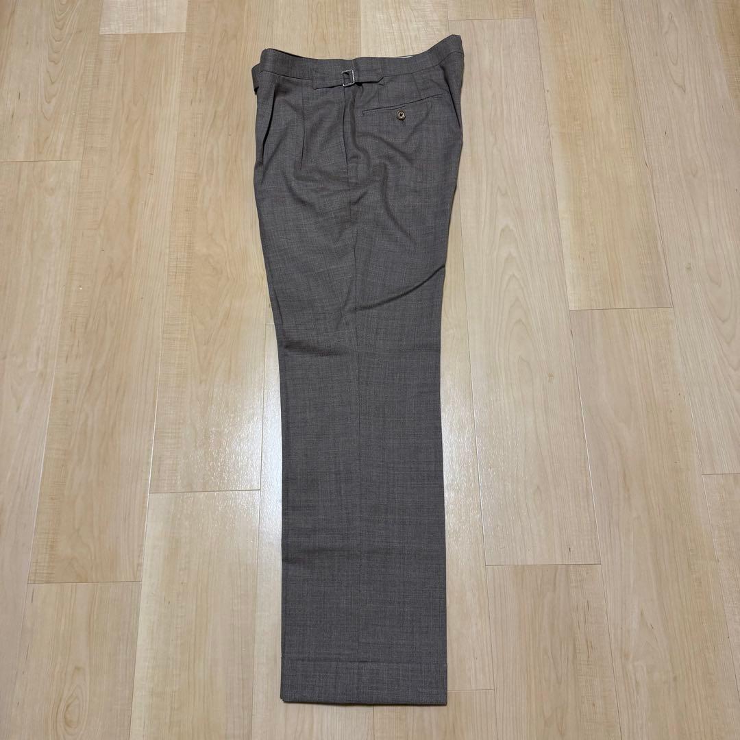 BEAMS F CANONICO トロピカルウール スラックス