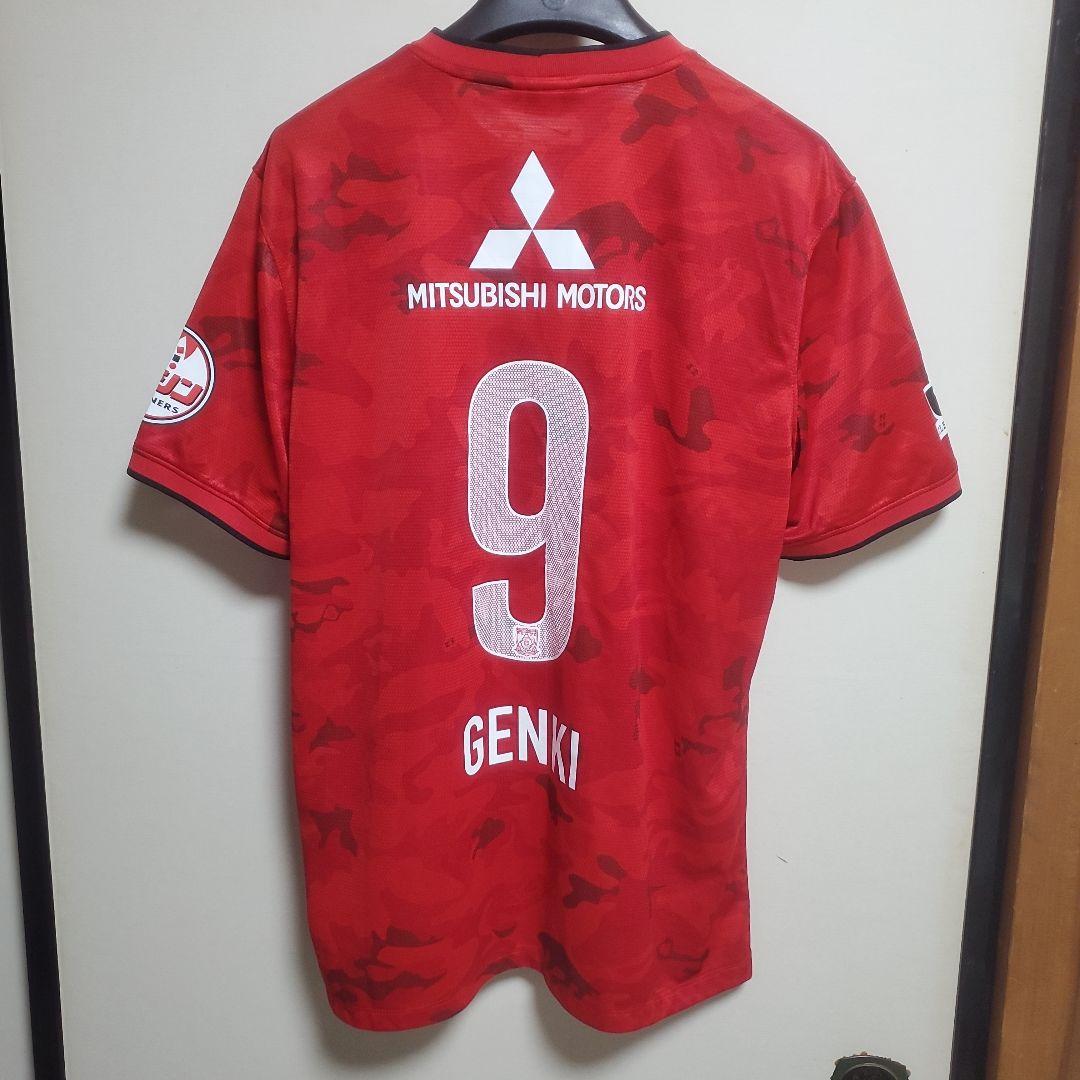 【美品】NIKE　浦和レッズ　原口元気選手　ユニフォーム　迷彩　メンズXL