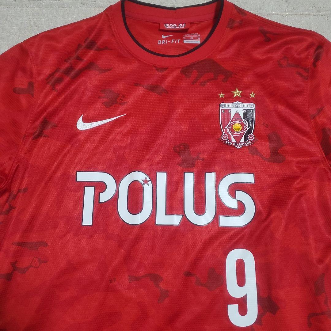 【美品】NIKE　浦和レッズ　原口元気選手　ユニフォーム　迷彩　メンズXL