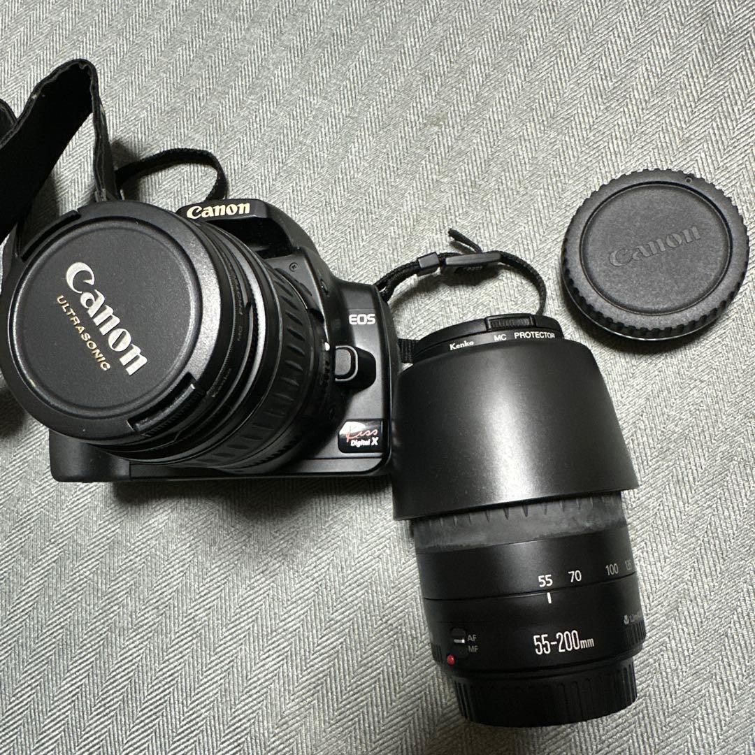 Canon EOS Digital X + 55-200mmレンズ