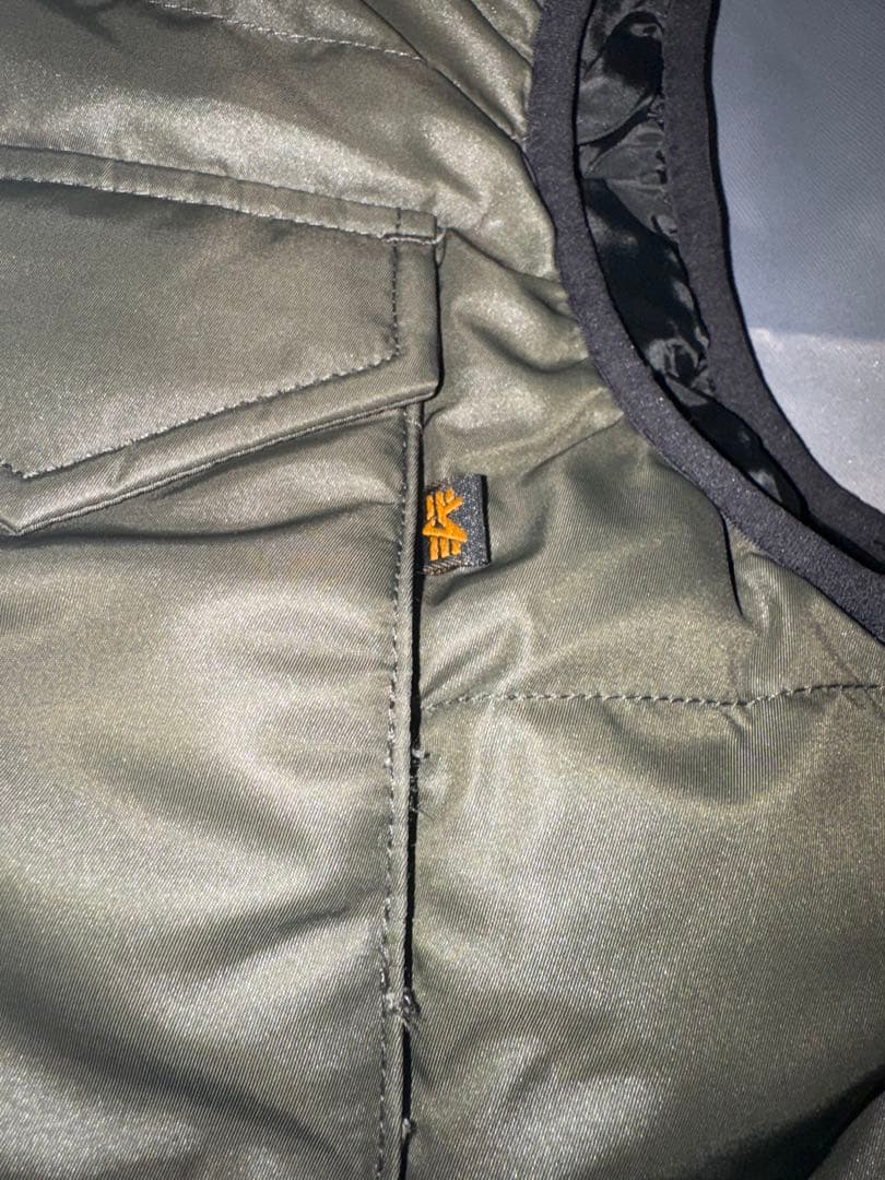 モ*ン様 新品未使用品　ALPHA INDUSTRIES ダウンベスト　Mサイズ