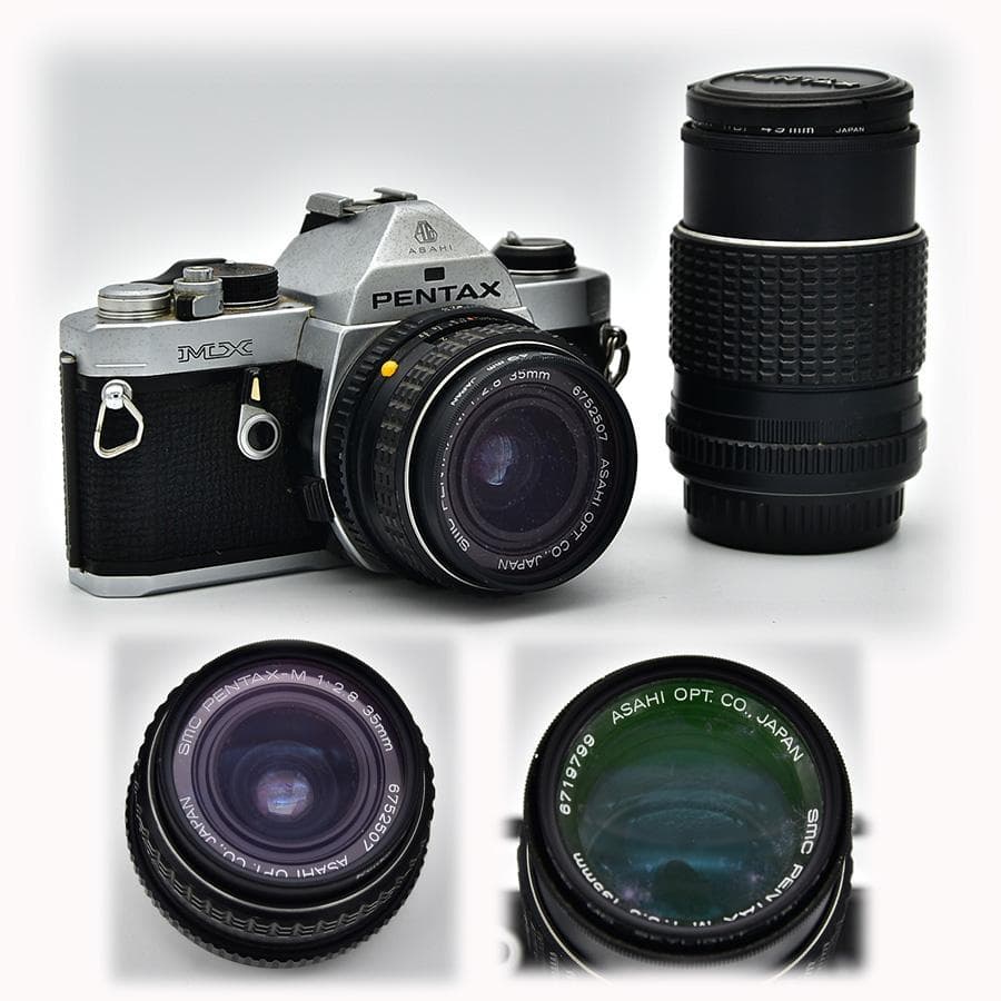 ペンタックス PENTAX MX SMC PENTAX-M 35mm&135mm