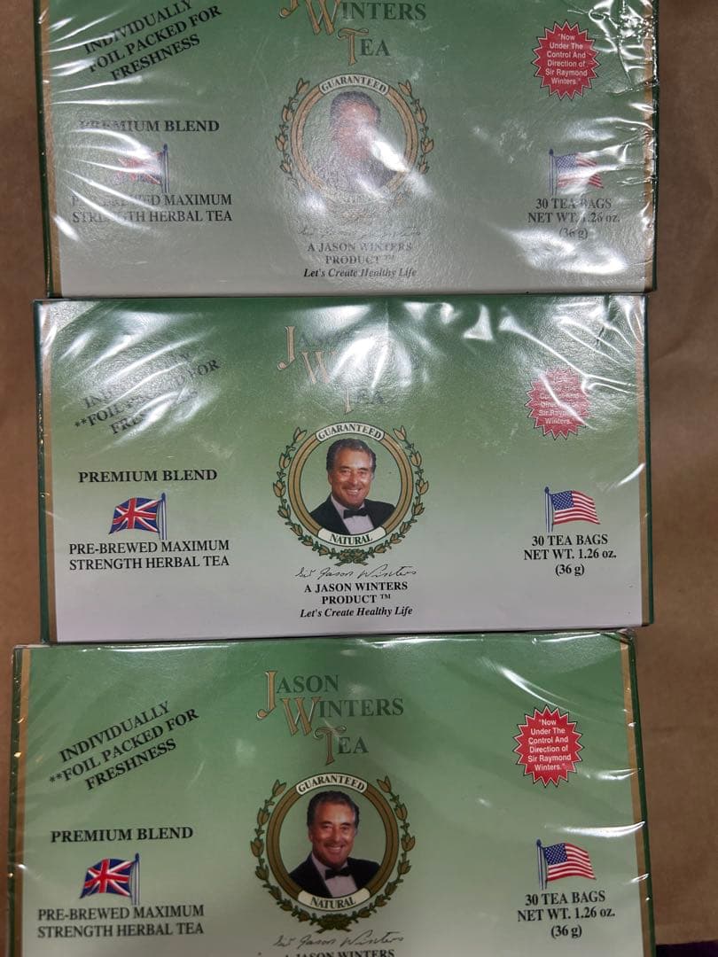 Jason Winters Tea 30ティーバッグ入り２箱