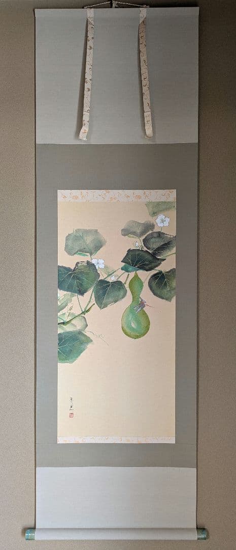 ［美品］瓢箪 ひょうたん 掛軸