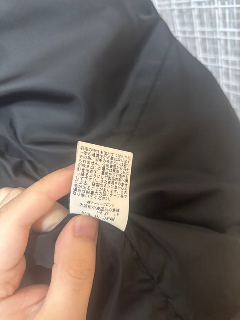 美品 PHATRNK ファットランク ダウンジャケット 2way XL 黒.