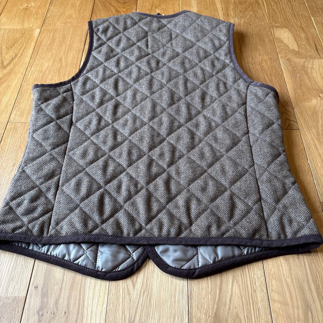 【希少】 ラベンハム　キルティングベスト（ウール）　定価35,000円程度