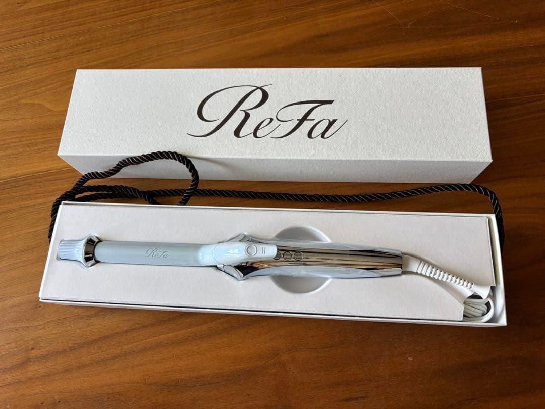 refaカールアイロン19mm ホワイト