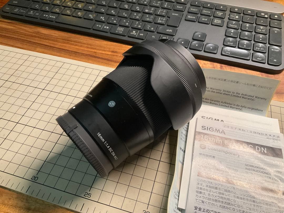 SIGMA 16mm F1.4 DC DN 単焦点レンズ　Eマウント
