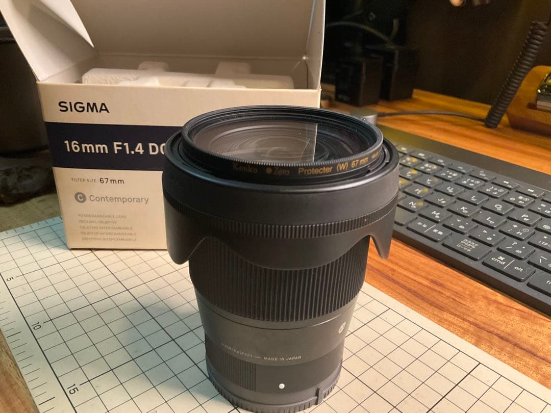 SIGMA 16mm F1.4 DC DN 単焦点レンズ　Eマウント