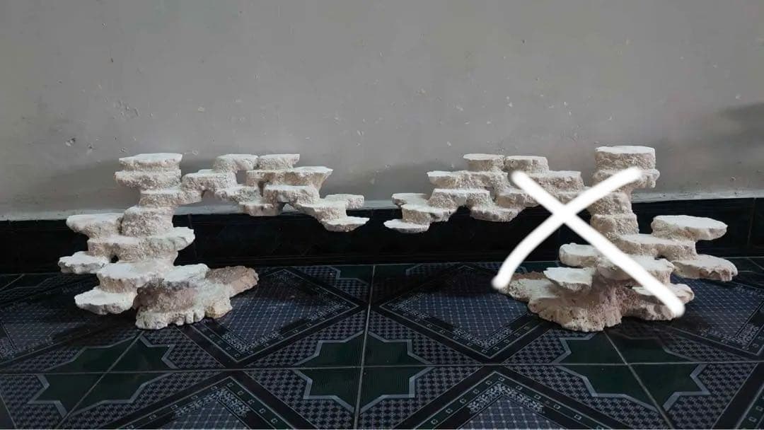 人工ライブロック　ライブロックレイアウト擬岩(サンゴ、海水魚)